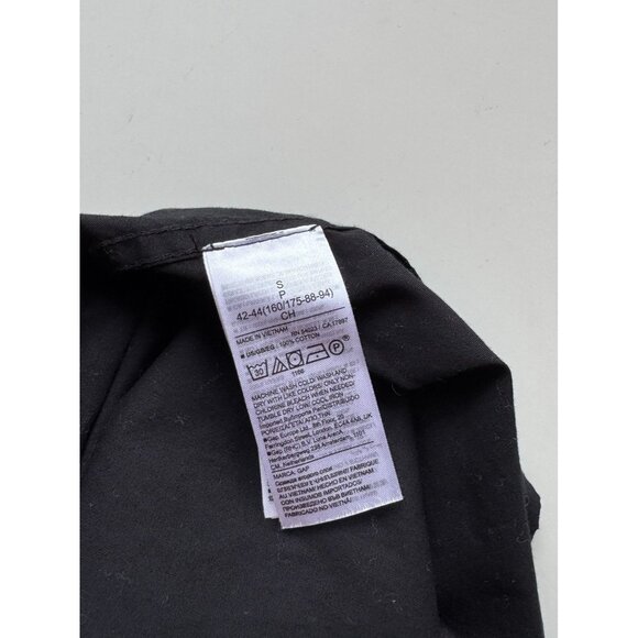 GAP True Black Cotton Poplin Button-Up Classic Shirt, Size S - Picture 12 of 14